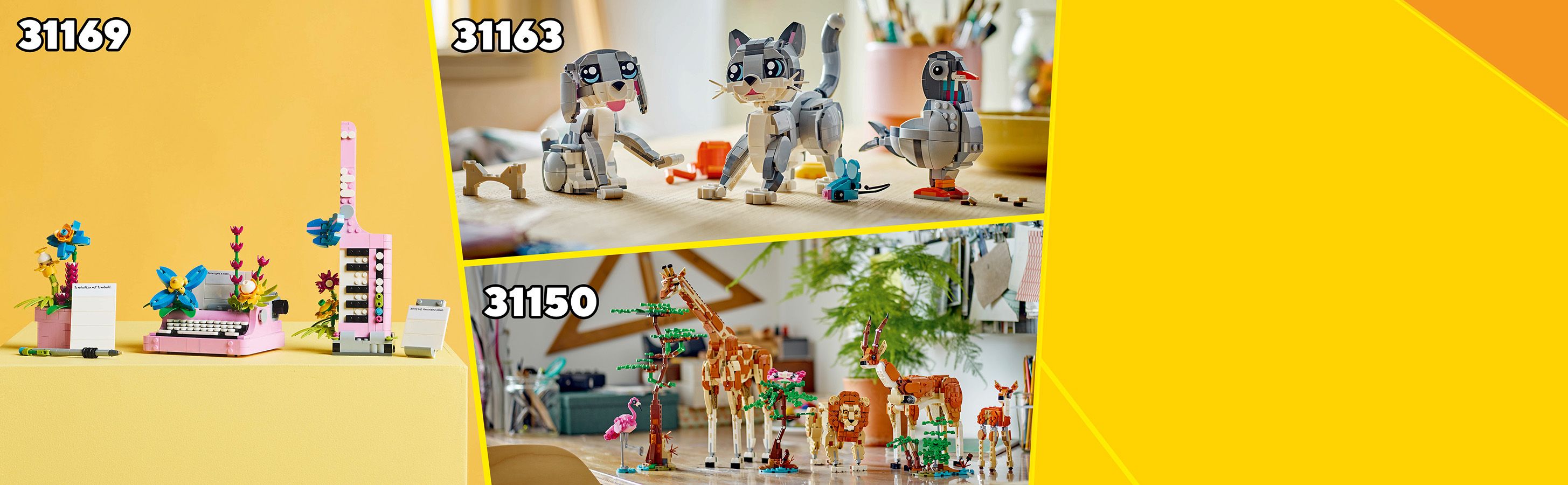 Objevte další stavebnice LEGO® Creator 3 v&nbsp;1